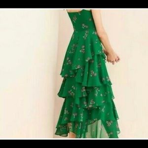 Flynn Skye green floral 🌺 🌸 maxi dress